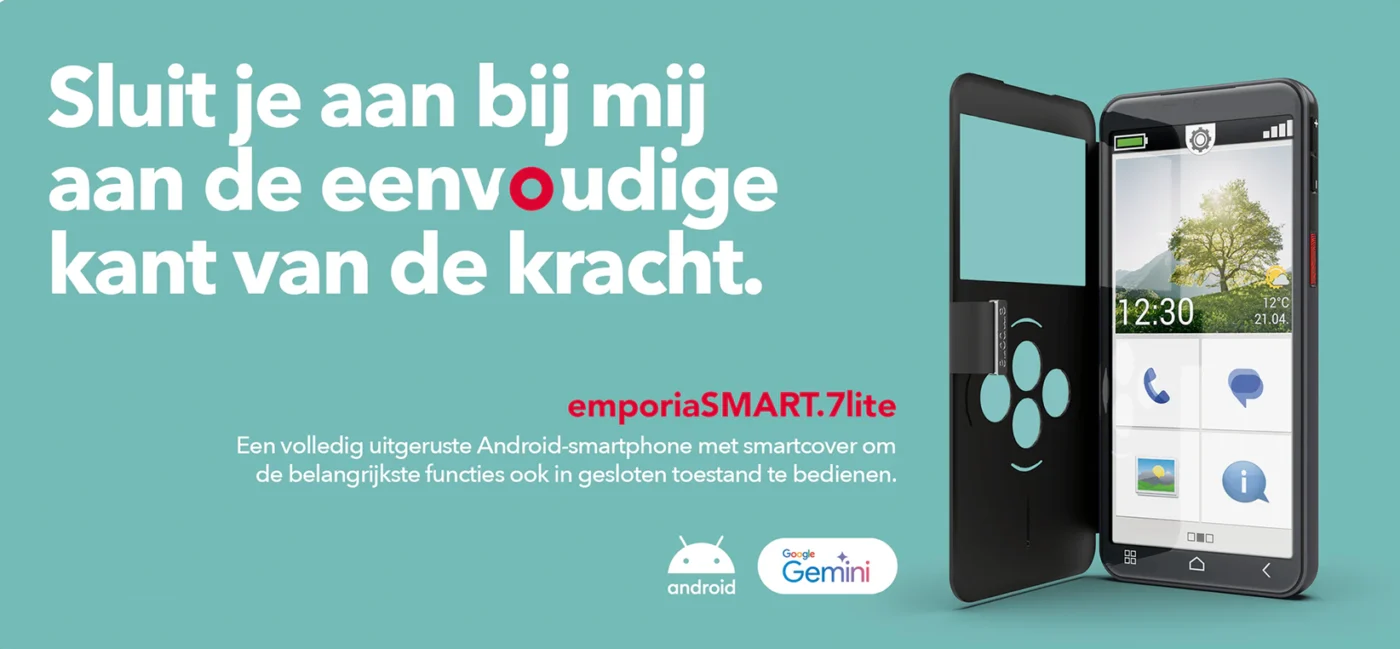 Emporia Smart7 Lite senioren smartphone - Essec