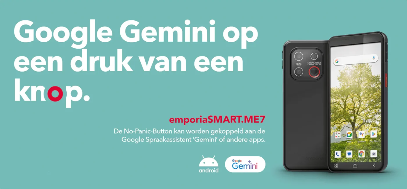 Emporia ME 7 senioren smartphone - Essec